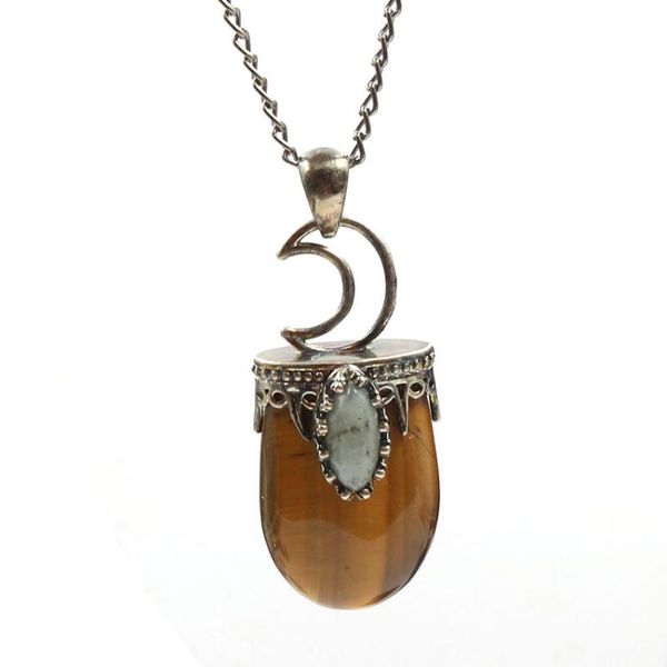 pendant necklaces antique silver plated crescent moon oval shape tiger eye stone necklace marquise labradorite jewelry
pendant necklaces antique silver plated crescent moon oval shape tiger eye stone necklace marquise labradorite jewelry