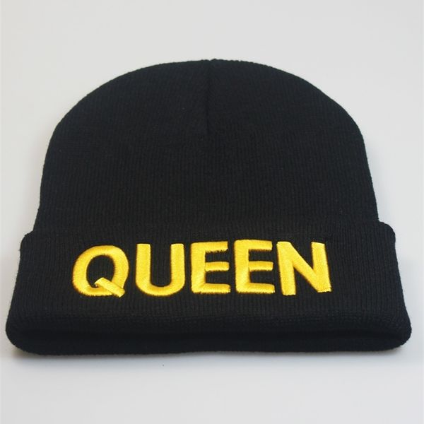 beanies sale queen men's and women's gold lettered embroidery knitted hat hip hop couple wool pullover hat winter, Blue;gray
beanies sale queen men's and women's gold lettered embroidery knitted hat hip hop couple wool pullover hat winter, Blue;gray