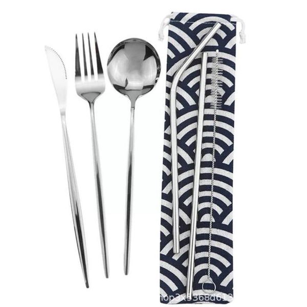 dinnerware sets travel set portable cutlery camping dinner with steel rainbow tableware straw kit chopstick bag brush t4c7
dinnerware sets travel set portable cutlery camping dinner with steel rainbow tableware straw kit chopstick bag brush t4c7