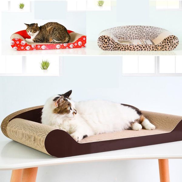 cat beds & furniture scratch board pet sofa bed rest corrugated cardboard back toy catnip cama gato rascador tumbona
cat beds & furniture scratch board pet sofa bed rest corrugated cardboard back toy catnip cama gato rascador tumbona