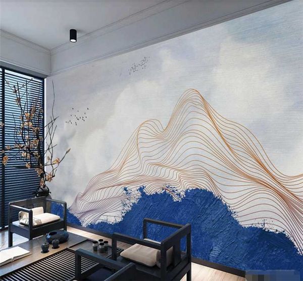 customized 3d wallpaper mural atmosphere beautiful new chinese abstract lines sofa tv background wall
customized 3d wallpaper mural atmosphere beautiful new chinese abstract lines sofa tv background wall
