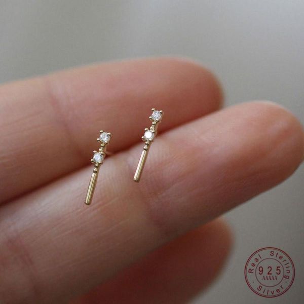 stud 925 sterling silver european ssimple word inlaid crystal earrings women creative personality student party jewelry gift, Golden;silver
stud 925 sterling silver european ssimple word inlaid crystal earrings women creative personality student party jewelry gift, Golden;silver