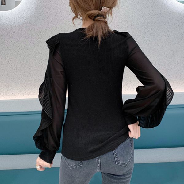 new spring fall european style chiffon t-shirt girls chic hollow out ruffles pathwork women sleeve tees 2021 t11703a 8iv7, White
new spring fall european style chiffon t-shirt girls chic hollow out ruffles pathwork women sleeve tees 2021 t11703a 8iv7, White