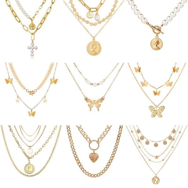 pendant necklaces vagzeb vintage gold color portrait coin pearl for women bohemia fashion simulated long necklace jewelry, Silver
pendant necklaces vagzeb vintage gold color portrait coin pearl for women bohemia fashion simulated long necklace jewelry, Silver