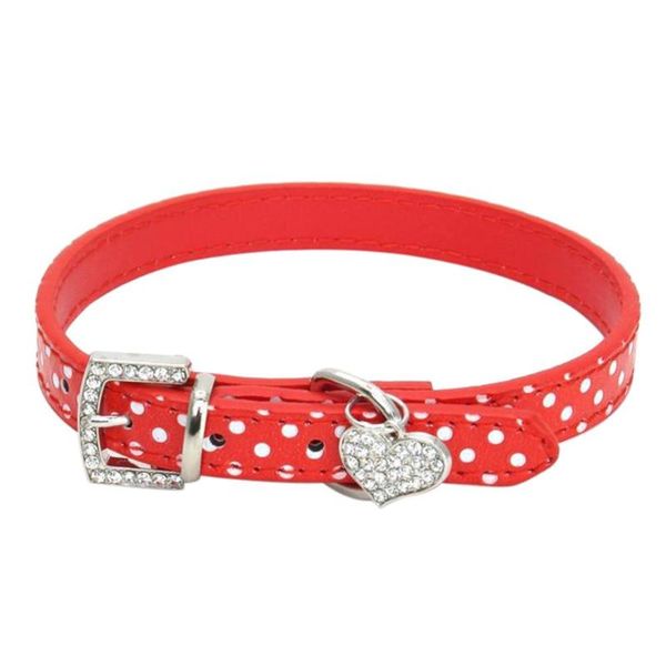 dog collars & leashes collar fully rhinestone heart pendant dots faux leather adjustable cat pet
dog collars & leashes collar fully rhinestone heart pendant dots faux leather adjustable cat pet