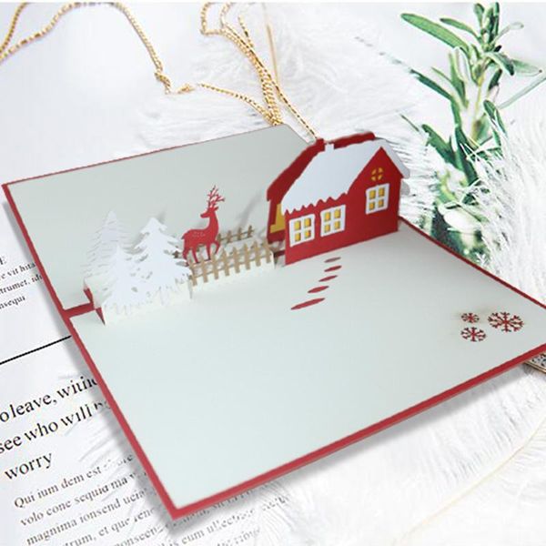 greeting cards 2pcs 3d christmas tree deer house up invitation kids gift card thank you postcards with envelop
greeting cards 2pcs 3d christmas tree deer house up invitation kids gift card thank you postcards with envelop