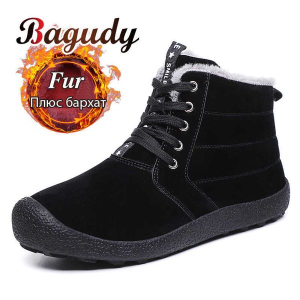 fashion super warm winter men boots comfortable snow boots fur warm ankle shoes non-slip men winter warm shoes size 39-48 210619, Black
fashion super warm winter men boots comfortable snow boots fur warm ankle shoes non-slip men winter warm shoes size 39-48 210619, Black