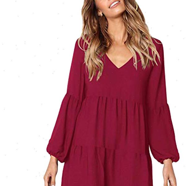 autumn women dress fashion women solid color high waist lantern long sleeve v neck draped knee length wine blue dress dropship, Black;gray
autumn women dress fashion women solid color high waist lantern long sleeve v neck draped knee length wine blue dress dropship, Black;gray