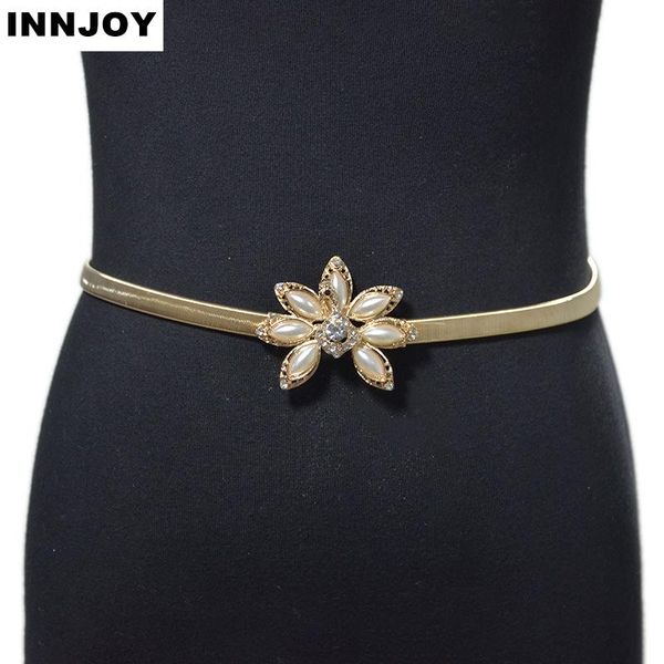 women skinny waistband metal buckle glitter solid color elastic wedding dress waist belt gold/silver, Black;brown
women skinny waistband metal buckle glitter solid color elastic wedding dress waist belt gold/silver, Black;brown