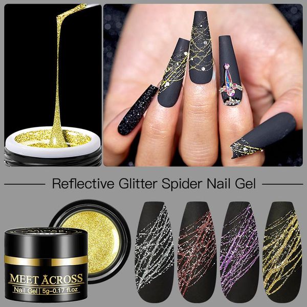 nail gel meet across 4pcs reflective glitter spider set diy design painting uv polish easy to drawing manicure, Red;pink
nail gel meet across 4pcs reflective glitter spider set diy design painting uv polish easy to drawing manicure, Red;pink