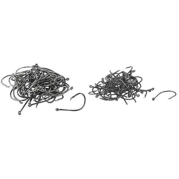 braid line 100 pcs chemically sharpened ocs circle fishing hooks tackle black, 50 no.1/0 & no.3/0
braid line 100 pcs chemically sharpened ocs circle fishing hooks tackle black, 50 no.1/0 & no.3/0