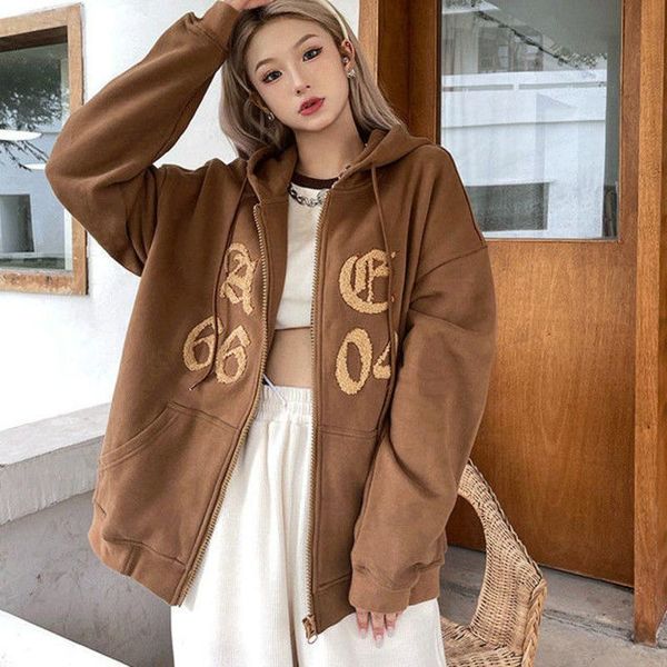 women's hoodies & sweatshirts y2krobe y2k grunge winter hoodie coat e girl harajuku embroidery letter vintage aesthetic zip up streetwe, Black
women's hoodies & sweatshirts y2krobe y2k grunge winter hoodie coat e girl harajuku embroidery letter vintage aesthetic zip up streetwe, Black