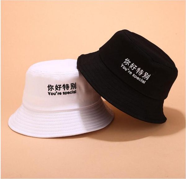 cloches creative you're special bucket hat chapeau fashion fishing hiking bob caps women outdoor panama summer sun cap, Blue;gray
cloches creative you're special bucket hat chapeau fashion fishing hiking bob caps women outdoor panama summer sun cap, Blue;gray
