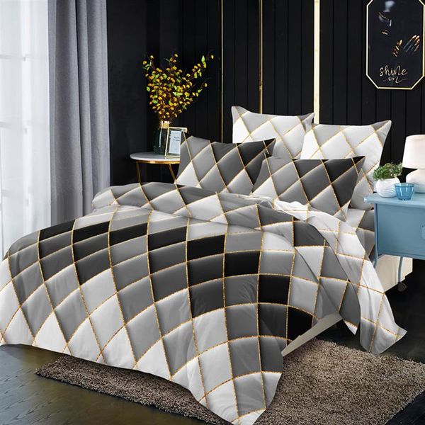bedding sets nordic gilded geometric pattern 2/3pcs set soft duvet covers + pillowcase super double plus size bed linen for adult
bedding sets nordic gilded geometric pattern 2/3pcs set soft duvet covers + pillowcase super double plus size bed linen for adult