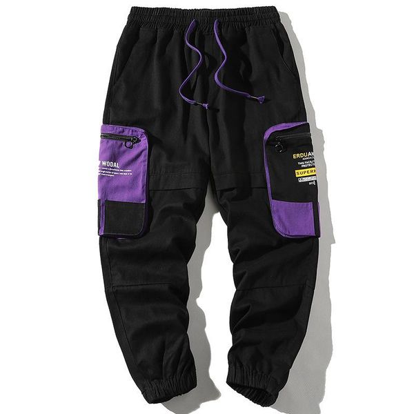 2021 fashion streetwear men jeans casual cargo pants men harem trousers green designer hip hop pants joggers, Black
2021 fashion streetwear men jeans casual cargo pants men harem trousers green designer hip hop pants joggers, Black