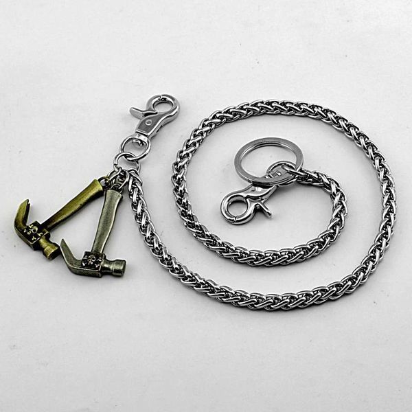keychains men heavy gunmetal waist biker skull wallet key chain rock punk trousers motorcyle hiphop leather pant jean dr225, Silver
keychains men heavy gunmetal waist biker skull wallet key chain rock punk trousers motorcyle hiphop leather pant jean dr225, Silver