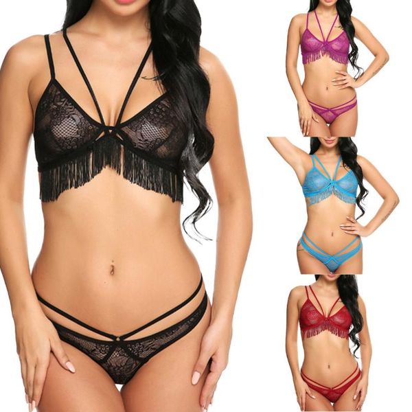bras sets women translucent bra lady lace set bandage underwear hollow intimates ropa interior femenina fn65, Red;black
bras sets women translucent bra lady lace set bandage underwear hollow intimates ropa interior femenina fn65, Red;black