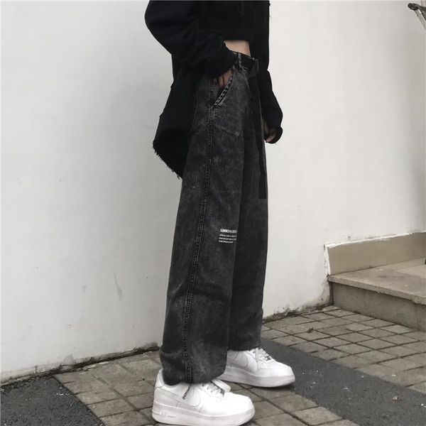 vintage baggy wide leg jeans pants for 2021 womens oversized goth streetwear japanese teenage girls high waist denim trousers, Blue
vintage baggy wide leg jeans pants for 2021 womens oversized goth streetwear japanese teenage girls high waist denim trousers, Blue
