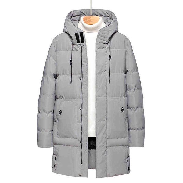 men winter warm thick long solid color parka coat waterproof hooded jacket autumn fashion casual, Black
men winter warm thick long solid color parka coat waterproof hooded jacket autumn fashion casual, Black