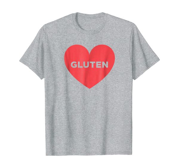 i love gluten - foodie heart shirt, White;black
i love gluten - foodie heart shirt, White;black