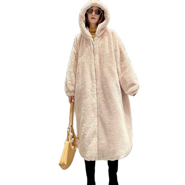 women's fur & faux oversize winter clothing women coat artificial jacket long loose plus size warm parka plush coats, Black
women's fur & faux oversize winter clothing women coat artificial jacket long loose plus size warm parka plush coats, Black