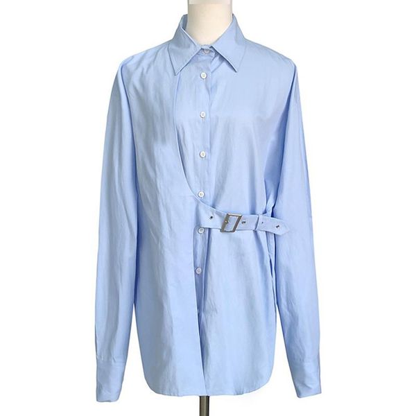spring and autumn 2021 harajuku ladies shirt - elegant lady style plain color irregular shirt, White
spring and autumn 2021 harajuku ladies shirt - elegant lady style plain color irregular shirt, White