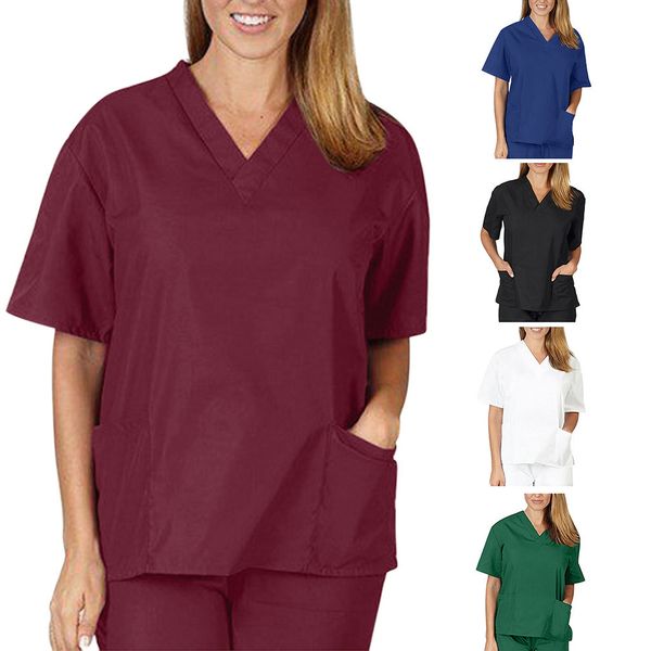 new uniform nursing nurse the women of solid men short decorating in v blunt pocket rubbing threshold pgcd, White;black
new uniform nursing nurse the women of solid men short decorating in v blunt pocket rubbing threshold pgcd, White;black