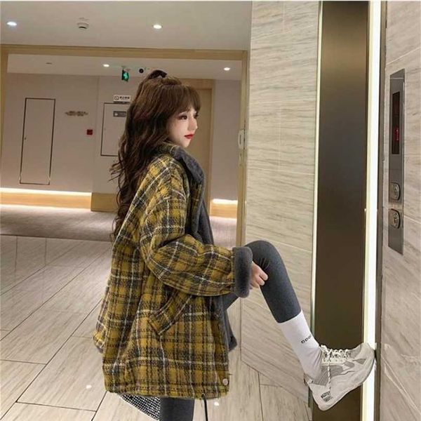 autumn and winter cashmere sheepskin coat women's fur plush thickened jacket women's casual warm 211220, Black
autumn and winter cashmere sheepskin coat women's fur plush thickened jacket women's casual warm 211220, Black