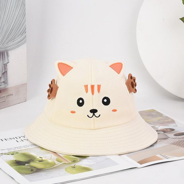 caps & hats spring autumn and winter children's fisherman hat frog ears cute outdoor travel dome embroidery short brim, Yellow
caps & hats spring autumn and winter children's fisherman hat frog ears cute outdoor travel dome embroidery short brim, Yellow