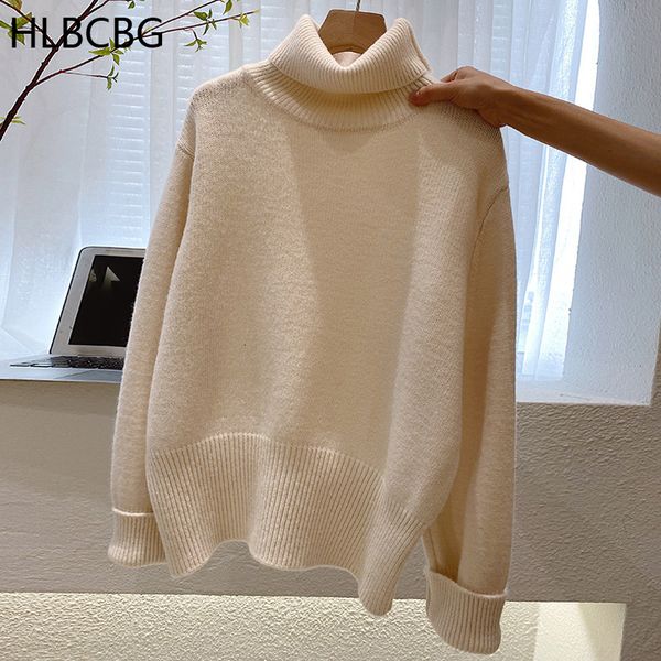 2021 new autumn winter oversize turtlenect thick wool cashmere pullovers women long sleeve female casual big sweater jumper g3hc, White;black
2021 new autumn winter oversize turtlenect thick wool cashmere pullovers women long sleeve female casual big sweater jumper g3hc, White;black