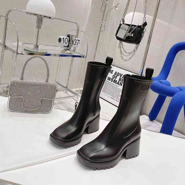 dress shoes woman's luxury shoes because betty waterproof hammers, rain boots, thick heels, soles, women's boots. 9mu1, Black
dress shoes woman's luxury shoes because betty waterproof hammers, rain boots, thick heels, soles, women's boots. 9mu1, Black