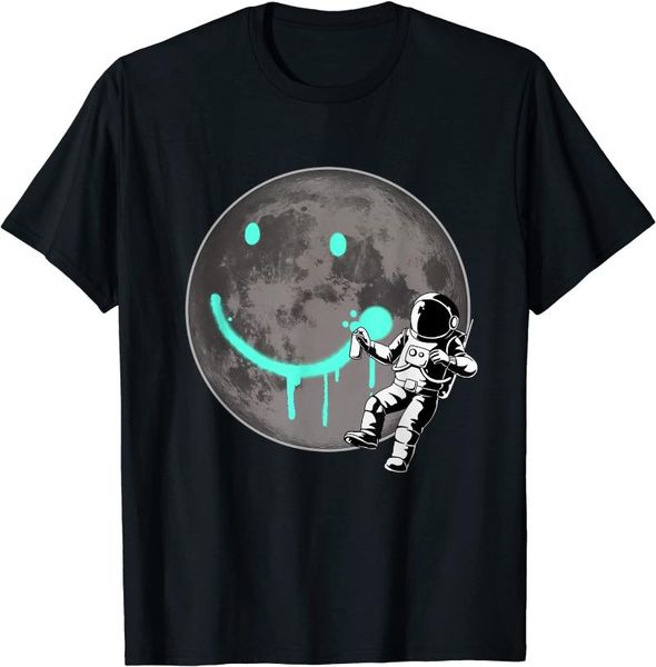 men's t-shirts funny astronaut moon sprayer spaceman graffiti smile planet t-shirt, White;black
men's t-shirts funny astronaut moon sprayer spaceman graffiti smile planet t-shirt, White;black