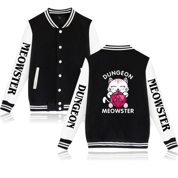 women's jackets 2021 dungeon meowster jacket kpop women streetwear baseball plus size for men and, Black;brown
women's jackets 2021 dungeon meowster jacket kpop women streetwear baseball plus size for men and, Black;brown