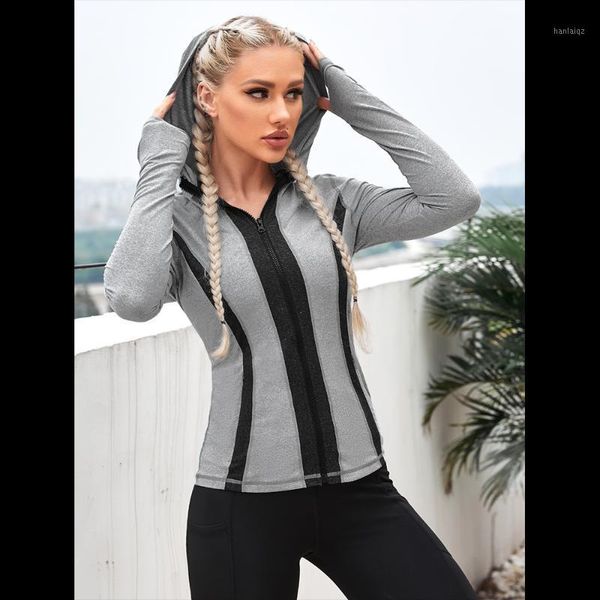 yoga outfit women's outdoor running training casual long-sleeved tracksuits with hooded blazers tight zippers and thumb holes
yoga outfit women's outdoor running training casual long-sleeved tracksuits with hooded blazers tight zippers and thumb holes