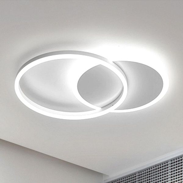 pendant lamps ceiling 54w led, modern white acrylic surface-mounted chandelier, 3 ring recessed lamps, suitable for livin 
pendant lamps ceiling 54w led, modern white acrylic surface-mounted chandelier, 3 ring recessed lamps, suitable for livin