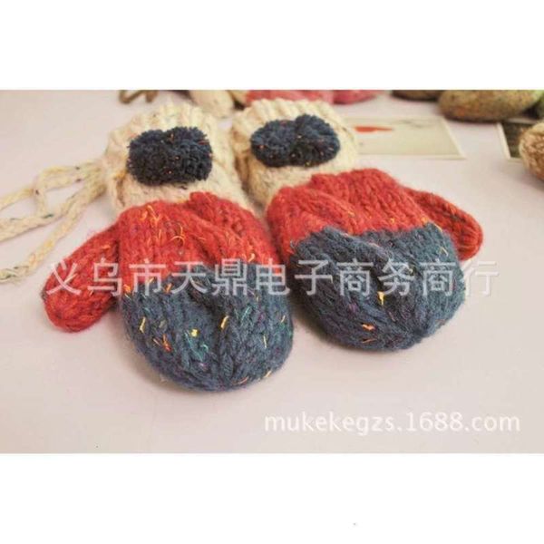 korean plush autumn knitted winter gloves color warm ball women' wool full finger gloves, Blue;gray
korean plush autumn knitted winter gloves color warm ball women' wool full finger gloves, Blue;gray