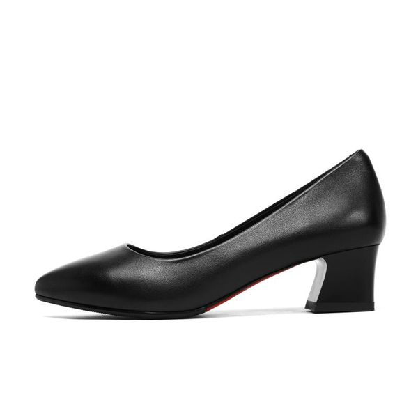 dress shoes fashion work professional women's shallow mouth stewardess leather el employees high heels women, Black
dress shoes fashion work professional women's shallow mouth stewardess leather el employees high heels women, Black