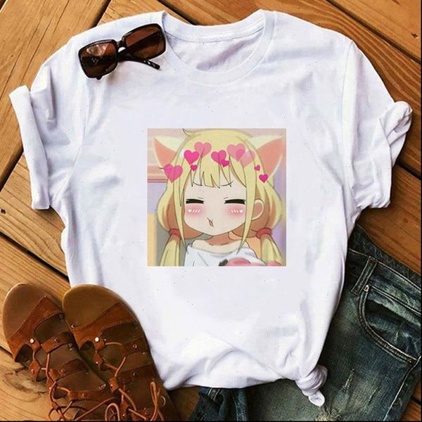 summer funny ulzzang women harajuku japanese anime kawaii print t shirt fashion loose o neck casual women t shirts, White
summer funny ulzzang women harajuku japanese anime kawaii print t shirt fashion loose o neck casual women t shirts, White