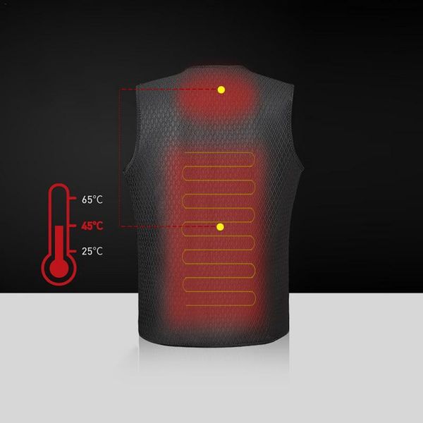 men's vests mens outerwear electric heated clothing usb charging vest outdoor keep warm accessories sleeveless jacket, Black;white
men's vests mens outerwear electric heated clothing usb charging vest outdoor keep warm accessories sleeveless jacket, Black;white