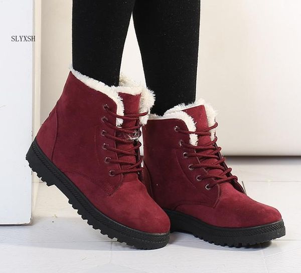 boots fashion warm snow 2021 heels winter arrival women ankle shoes fur plush insole woman, Black
boots fashion warm snow 2021 heels winter arrival women ankle shoes fur plush insole woman, Black