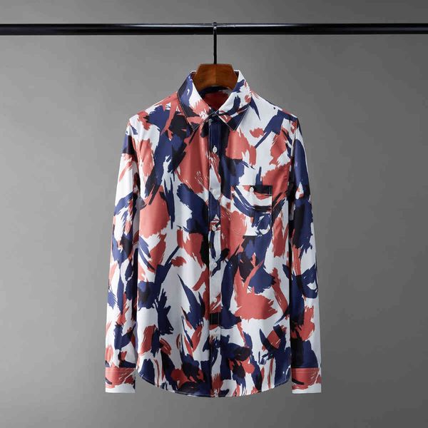 men's casual shirts luxury art printing spring trend long sleeve wear slim fashion social flower men party mens dress p0k4, White;black
men's casual shirts luxury art printing spring trend long sleeve wear slim fashion social flower men party mens dress p0k4, White;black