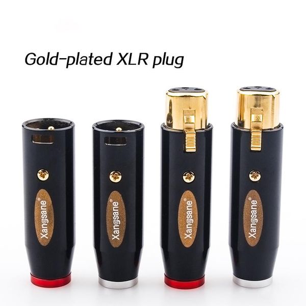 smart power plugs 4pcs hifi xlr plug high-end gold-plated cable connector 3 pins for
smart power plugs 4pcs hifi xlr plug high-end gold-plated cable connector 3 pins for