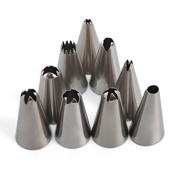 baking & pastry tools 9pcs stainless steel icing piping nozzles set cupcake head dessert decor cake decorating 3sets/lot
baking & pastry tools 9pcs stainless steel icing piping nozzles set cupcake head dessert decor cake decorating 3sets/lot