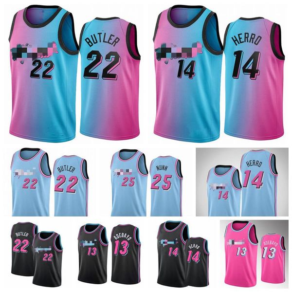 mens dwyane 3 wade jimmy 22 butler jersey pink bam 13 adebayo tyler 14 herro basketball jerseys 2020/21 city new edition blue black jerseys, Black;red
mens dwyane 3 wade jimmy 22 butler jersey pink bam 13 adebayo tyler 14 herro basketball jerseys 2020/21 city new edition blue black jerseys, Black;red