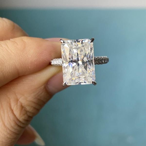 cluster rings 18k white gold ring for women 8 radiant cut moissanite diamond wedding band engagement jewelry, Golden;silver
cluster rings 18k white gold ring for women 8 radiant cut moissanite diamond wedding band engagement jewelry, Golden;silver
