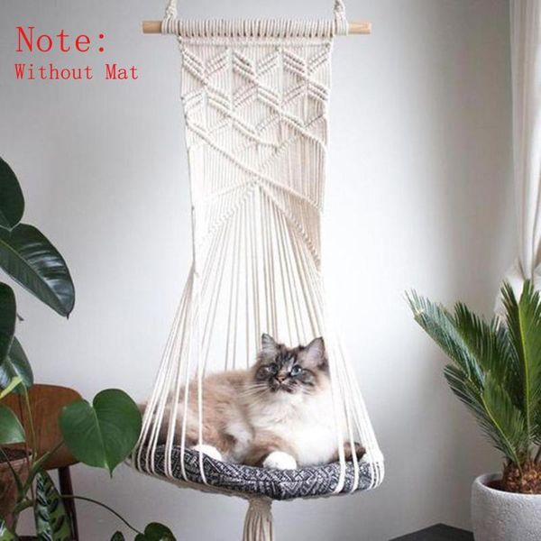 cat beds & furniture cotton handwoven tapestry pet hammock bed swing bohemian wall hanging macrame for home bedroom decoration without mat
cat beds & furniture cotton handwoven tapestry pet hammock bed swing bohemian wall hanging macrame for home bedroom decoration without mat