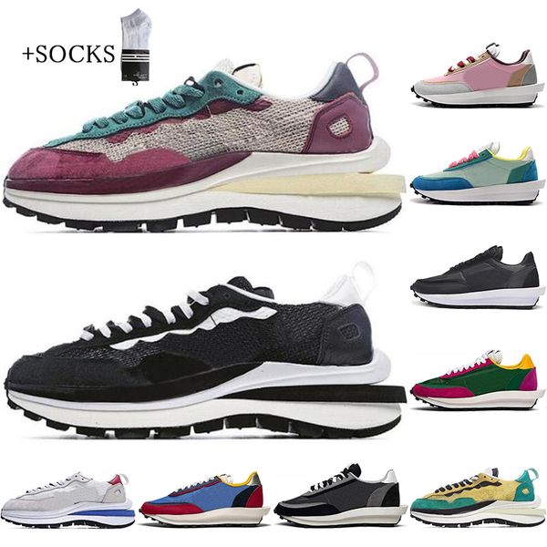 with socks ldv ld waffle men women running shoes black white grey pine green gusto varsity blue mens trainers sports sneakers eur 36-45, White;red
with socks ldv ld waffle men women running shoes black white grey pine green gusto varsity blue mens trainers sports sneakers eur 36-45, White;red