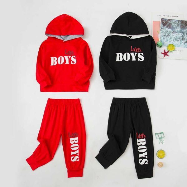 2021 autumn winter long sleeve children's suit casual sports suit for boys fashion letter printing 2pcs sets for kids tracksuit g1023, White
2021 autumn winter long sleeve children's suit casual sports suit for boys fashion letter printing 2pcs sets for kids tracksuit g1023, White