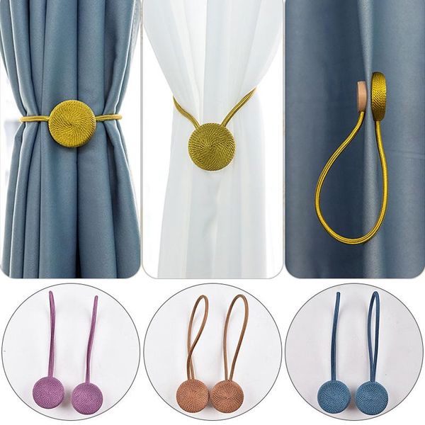 other home decor 1pc brief braided round magnetic curtain buckles europe style magnet curtains tieback holder accessories
other home decor 1pc brief braided round magnetic curtain buckles europe style magnet curtains tieback holder accessories