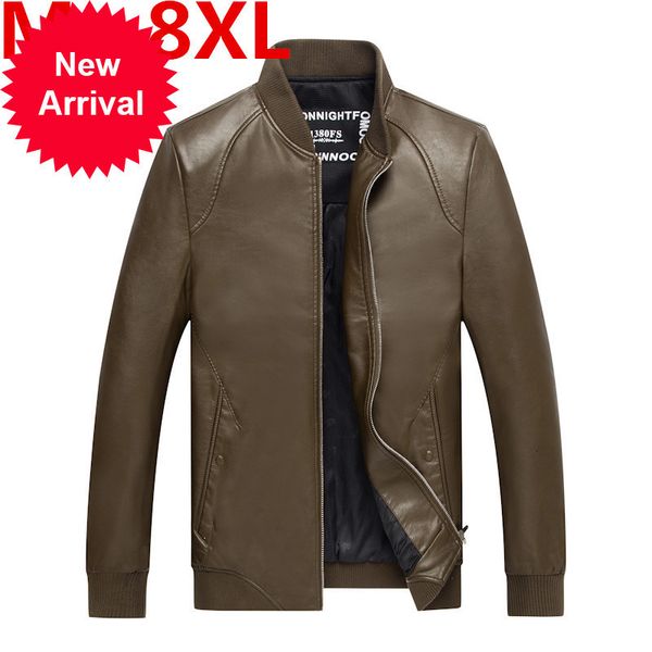 mens 6xl 10xl jackets 8xl fashion loose solid coat pu clothes male winter long sleeves stand collar motorcycle leather, Black;brown
mens 6xl 10xl jackets 8xl fashion loose solid coat pu clothes male winter long sleeves stand collar motorcycle leather, Black;brown
